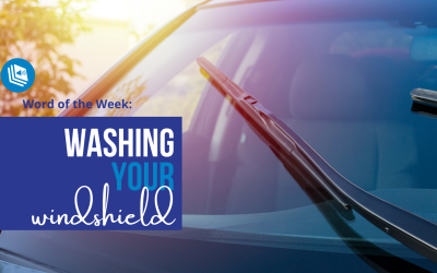 Washing Your Windshield